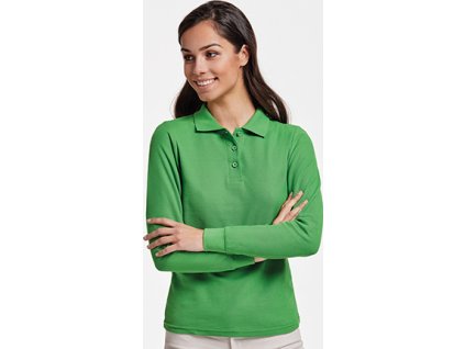 Dámska polokošeľa s dlhým rukávom ESTRELLA WOMAN L/S, viac farieb (Veľkosť S, Farba WHITE)