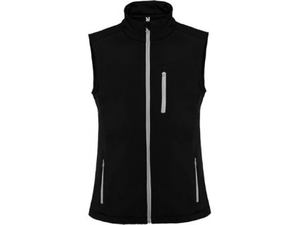 Softshellová vesta NEVADA, viac farieb (Veľkosť S, Farba BLACK)