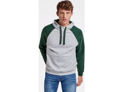 Pánska mikina BADET, viac farieb (Veľkosť XS, Farba BLACK/HEATHER GREY)