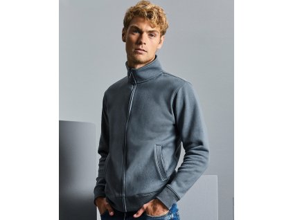 Pánska mikina Authentic so zapínaním na zips (Farba Biela, Veľkosť XS)