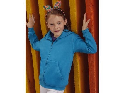 Detská mikina s kapucňou Classic (Farba Čierna, Veľkosť 116 cm)