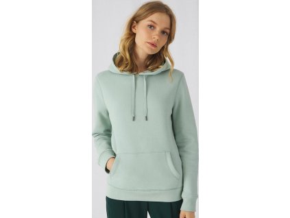 Mikina QUEEN Hooded (Farba Biela, Veľkosť XS)