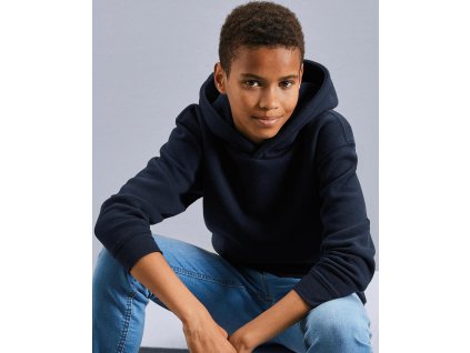 Detská mikina s kapucňou Kids' Authentic (Farba Čierna, Veľkosť 104 cm)