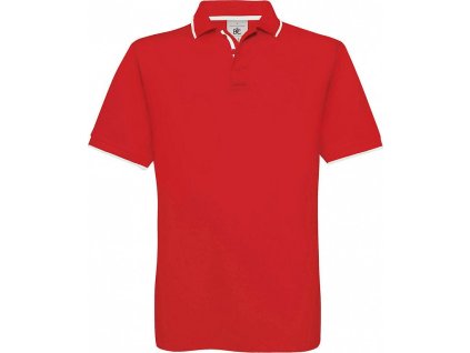 Polokošeľa s pásikmi Safran Sport (Veľkosť S, Farba Biela/Kráľovsky modrá)