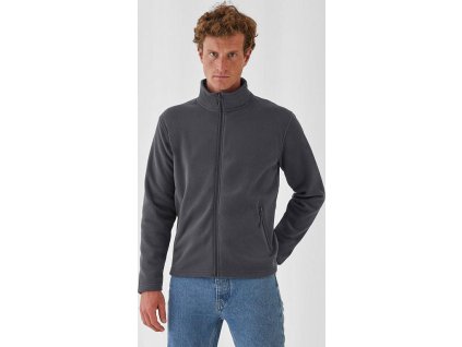 Mikro fleece so zapínaním na zips ID.501 (Farba Biela, Veľkosť XS)