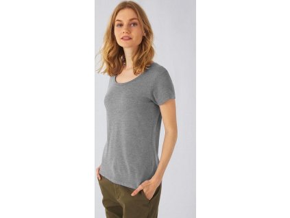 Dámske tričko Triblend/women (Farba Biela, Veľkosť XS)