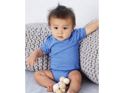 Detské body s krátkym rukávom (Farba Biela, Veľkosť 3/6 mesiacov)