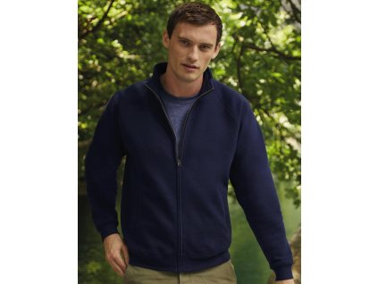 Mikina na zips Premium (Farba Biela, Veľkosť S)