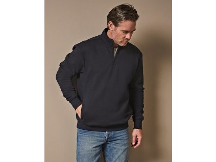 Mikina Half Zip (Farba Čierna, Veľkosť S)