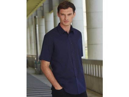 Pánska košeľa Poplin (Farba Biela, Veľkosť S (37-38"))