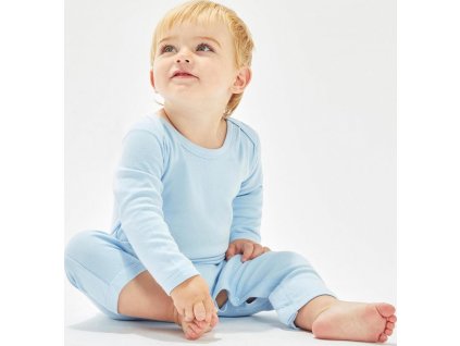 Overal pre bábätká (Farba Biela, Veľkosť 3/6 mesiacov)