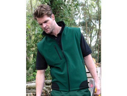 Pánska vesta Softshell (Veľkosť S, Farba Workguard Grey/Black)