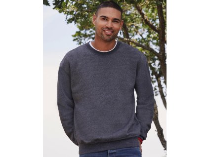 Pulóver Classic Set In (Farba Biela, Veľkosť S)