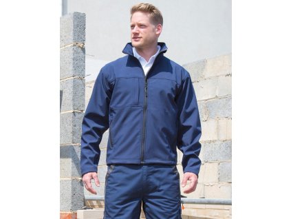 Pánska bunda Classic Softshell (Farba Čierna, Veľkosť S)