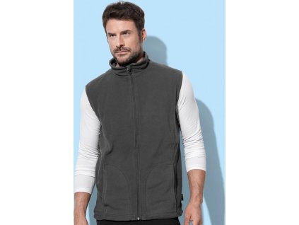 Fleece Vest (Veľkosť S, Farba Čierna)