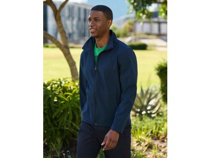 Klasická bunda softshell (Farba Čierna, Veľkosť S)