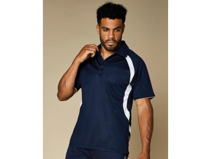 Polokošeľa Gamegear® Cooltex® Riviera (Veľkosť S, Farba Biela/Tmavo modrá)
