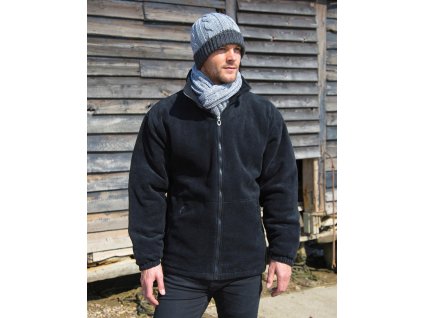 Zimná prešívané fleecová bunda Core Polartherm™ (Farba Čierna, Veľkosť S)