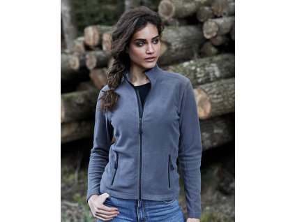 Dámská fleece mikina Active (Farba Čierna, Veľkosť S)