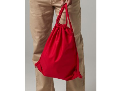 Bavlnený gymsac Organic Premium Cotton (Farba Biela)