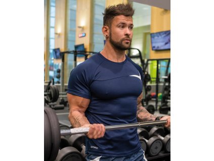 Tričko Dash Training (Veľkosť S, Farba Biela/Červená)