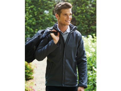 Repeller Lined Hooded Softshell (Farba Čierna, Veľkosť S)