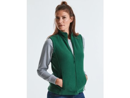 Dámska vesta Fleece (Farba Čierna, Veľkosť XS)