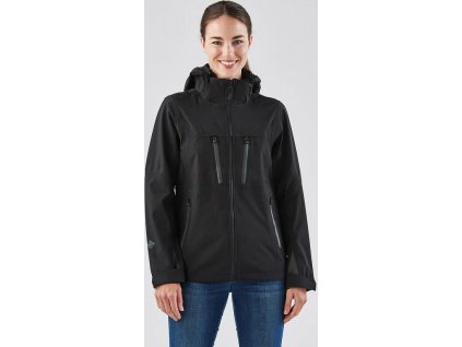 Dámska bunda Patrol Softshell (Veľkosť XS, Farba Black/Electric)