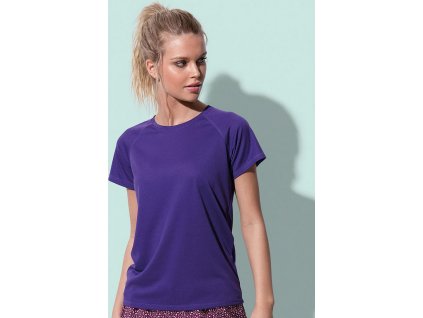 Dámske tričko Active 140 Raglan (Farba Biela, Veľkosť S)