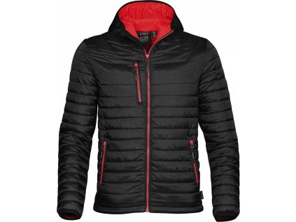 Gravity termálna bunda (Veľkosť S, Farba Black/True Red)