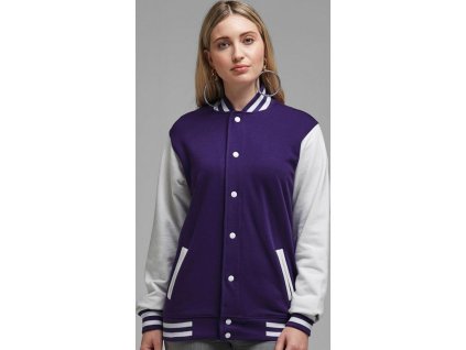 Bunda Varsity (Veľkosť XS, Farba Čierna/Biela)