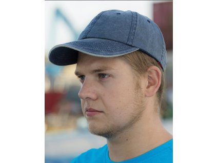 Čiapka z tenkej bavlny (Farba Navy/Putty)