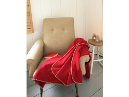 Fleecová deka (Farba Čierna)