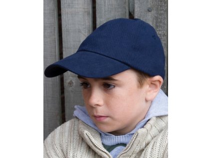 Detská šiltovka Brushed Cotton (Farba Biela)