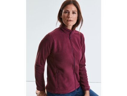 Dámska fleecová bunda na zips (Farba Čierna, Veľkosť XS)