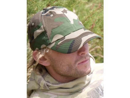 Bavlnená šiltovka Heavy Cotton Drill (Farba Biela)