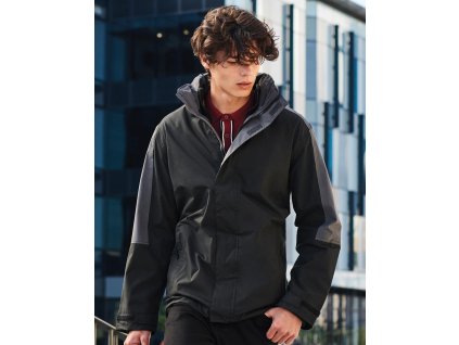 Bunda Defender III 3-In-1 (Veľkosť S, Farba Čierna/Tmavo sivá)