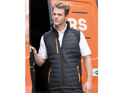 Softshellová bunda Black Compass (Veľkosť XS, Farba Čierna/Žltá)