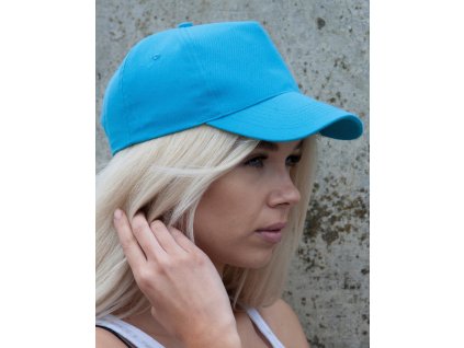 5-panelová šiltovka Boston (Farba Biela)