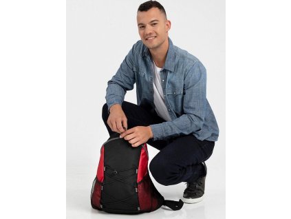 Ruksak Chester (Farba Čierna/Červená)