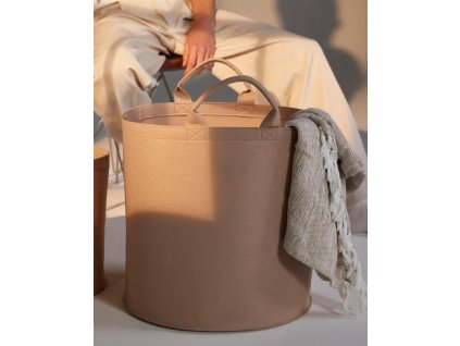 Úložná taška Felt Trug (Veľkosť S, Farba Tmavo sivá melírová)