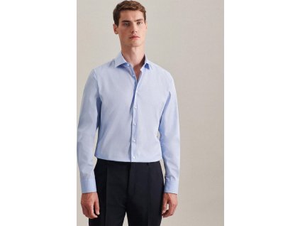 Košeľa s dlhými rukávmi Slim Fit 1/1 Business Kent (Farba Biela, Veľkosť 36)