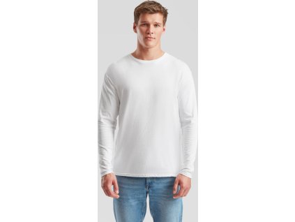Tričko s dlhými rukávmi 150 Classic Long Sleeve T (Farba Biela, Veľkosť S)