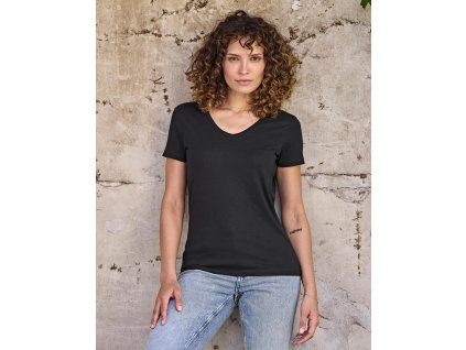 Dámske tričko Luxury V-Neck