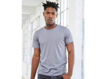 Tričko Unisex Jersey Heather CVC (Veľkosť XS, Farba Béžová melírová)