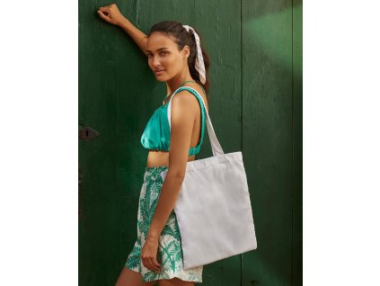 Bavlnená taška Premium (Farba Biela)