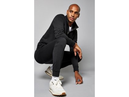 Úzke teplákové nohavice (Farba Čierna, Veľkosť XS)