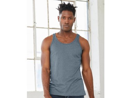Tielko Unisex Jersey Tank (Farba Biela, Veľkosť XS)