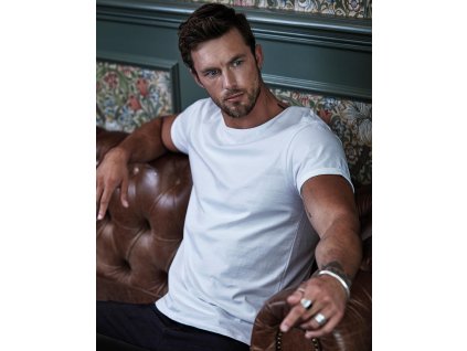 Tričko s rolovanými rukávmi (Farba Biela, Veľkosť S)