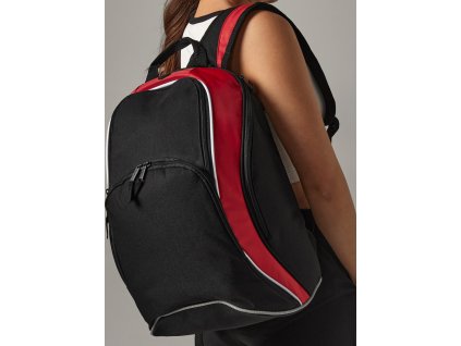 Plecniak Teamwear (Farba Black/Classic Red/White)